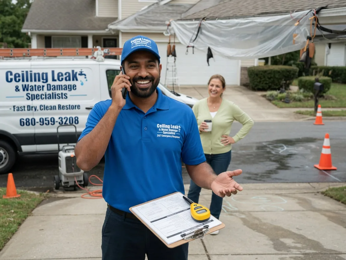Ceiling Leak Cleanup King Ferry, NY FAQs